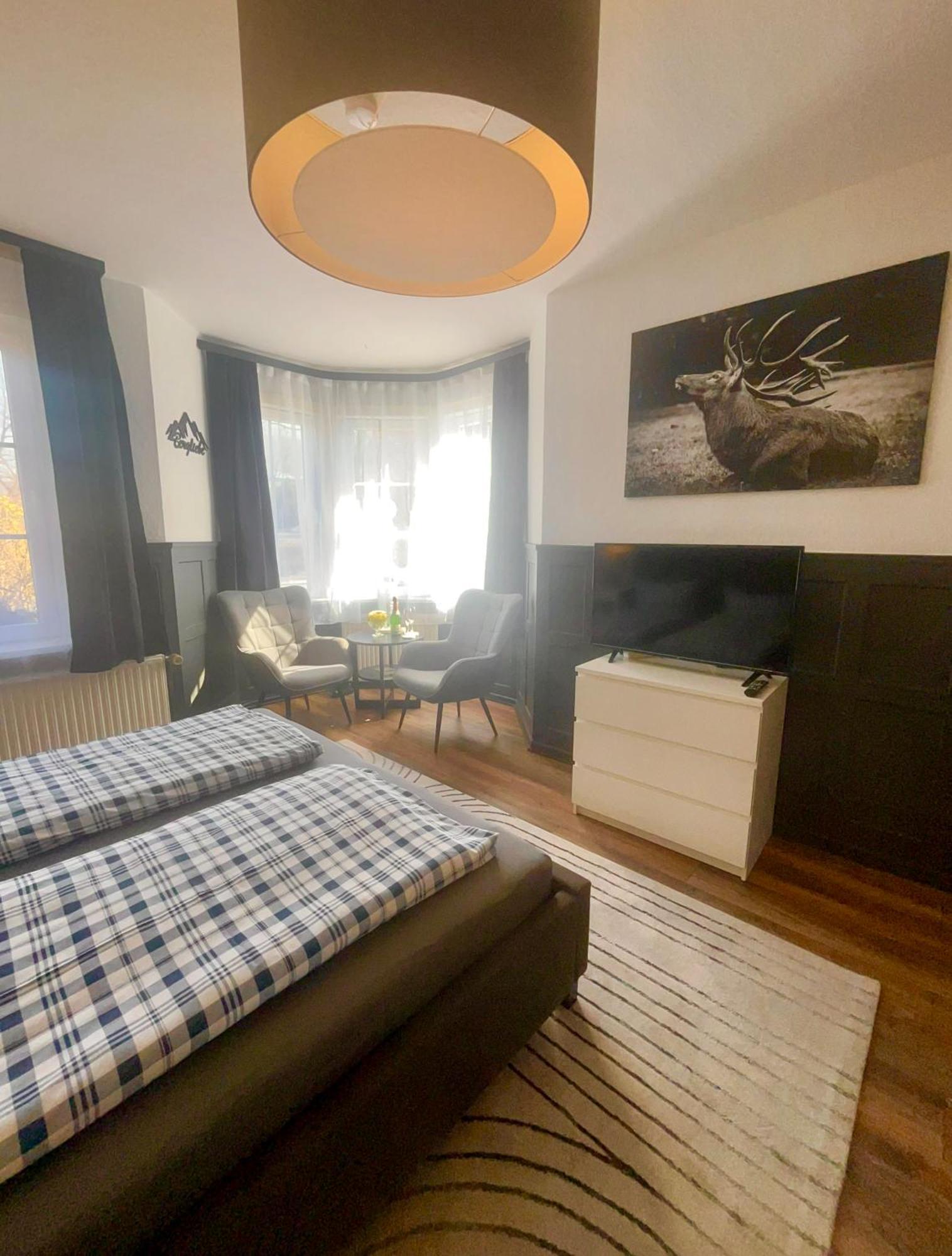 Pension Trautheim - Am Stadtpark Bad Harzburg Bagian luar foto